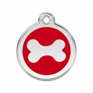 médaille-identification-OS- rouge - ForestPets37